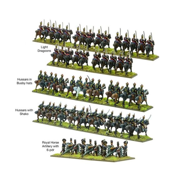 Black Powder Epic Battles: Waterloo - British Light Cavalry Brigade - Picture 3 of 4